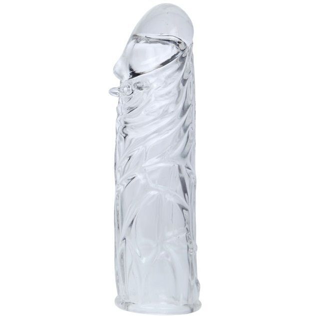 BAILE - PINK STIMULATING SILICONE PENIS COVER 13 CM - Imagen 2
