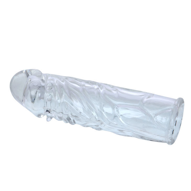 BAILE - PINK STIMULATING SILICONE PENIS COVER 13 CM - Imagen 5