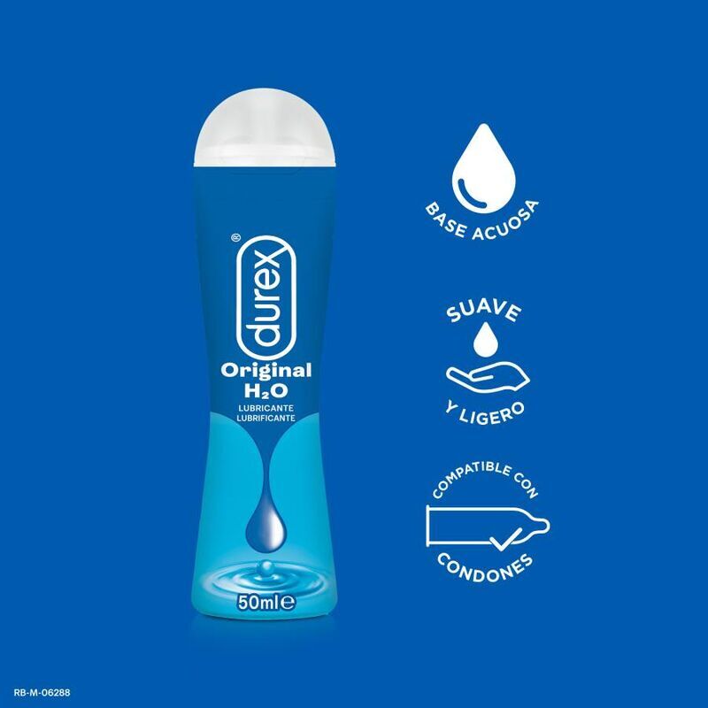 DUREX - DUREX PLAY NATURAL H2O LUBRICANT 50 ML - Imagen 2