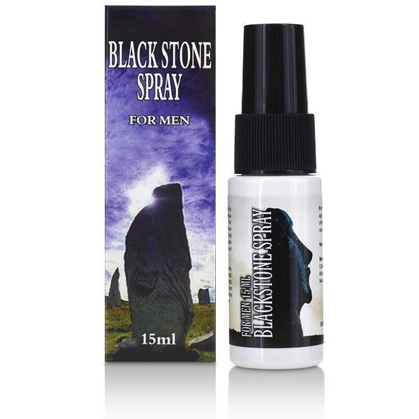 COBECO - BLACK STONE DELAY SPRAY FOR MEN 15ML - Imagen 2