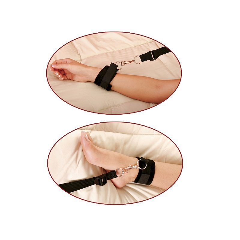 FETISH FANTASY SERIES - BED BINDINGS RESTRAINT KIT - Imagen 4