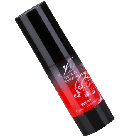 EXTASE SENSUAL - STRAWBERRY HEAT STIMULATING OIL 30 ML - Imagen 2