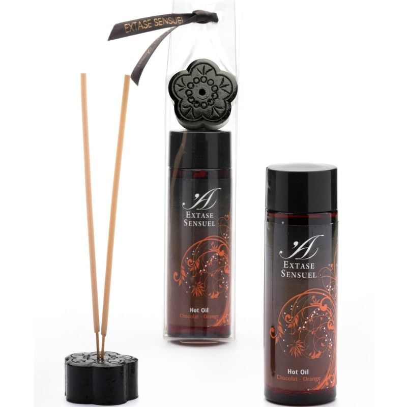 EXTASE SENSUAL - CHOCOLATE AND ORANGE STIMULATING OIL 100 ML - Imagen 2