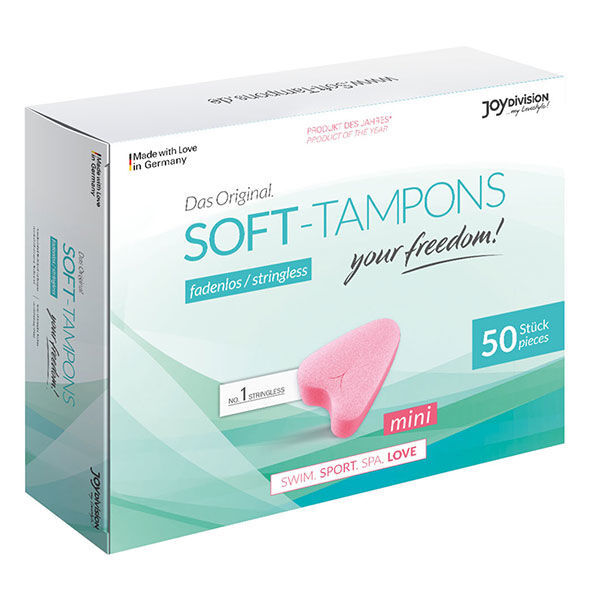 JOYDIVISION SOFT-TAMPONS - ORIGINAL SOFT-TAMPONS MINI X 50 UNITS - Imagen 2