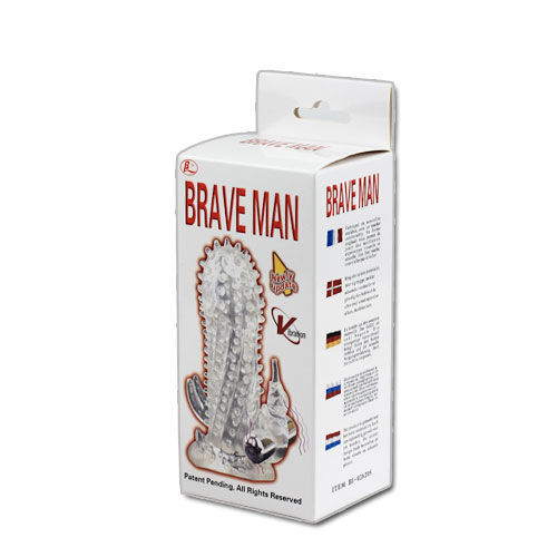BAILE - BRAVE MAN RABBIT VIBRATOR PENIS EXTENSION - Imagen 3