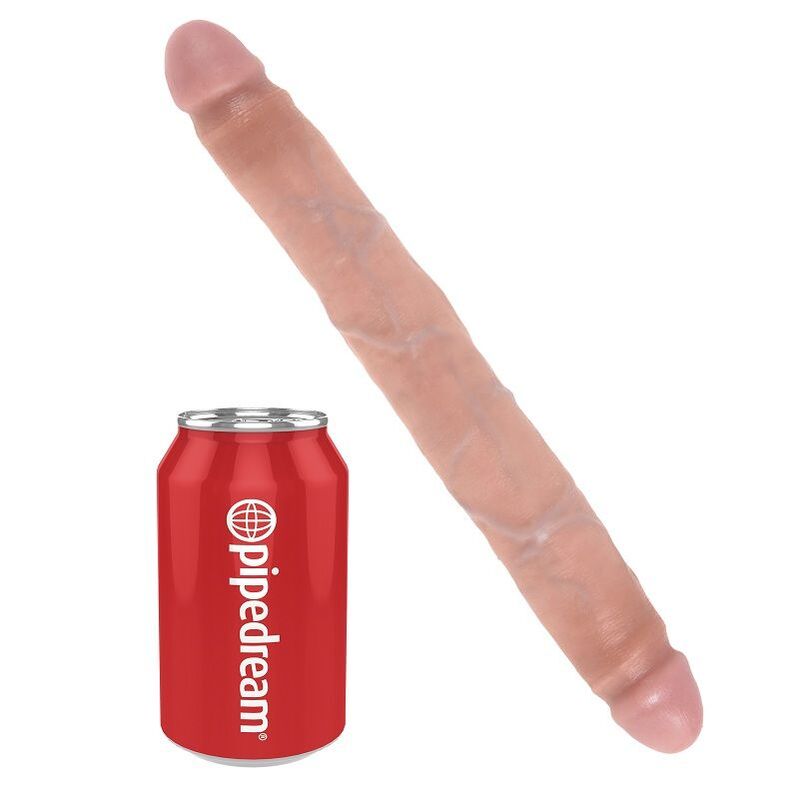 KING COCK - SLIM DOUBLE DILDO 30 CM - Imagen 3