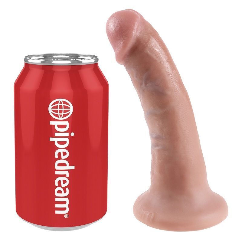 KING COCK - 6 DILDO FLESH 15.2 CM - Imagen 3
