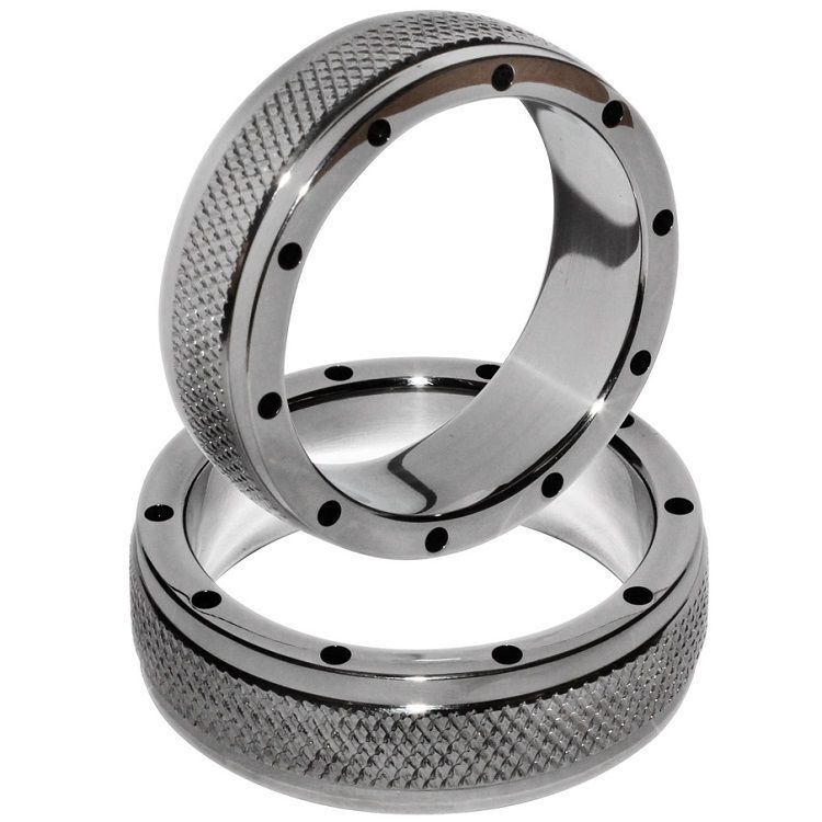 METAL HARD - METAL RING FOR PENIS AND TESTICLES 55MM - Imagen 2