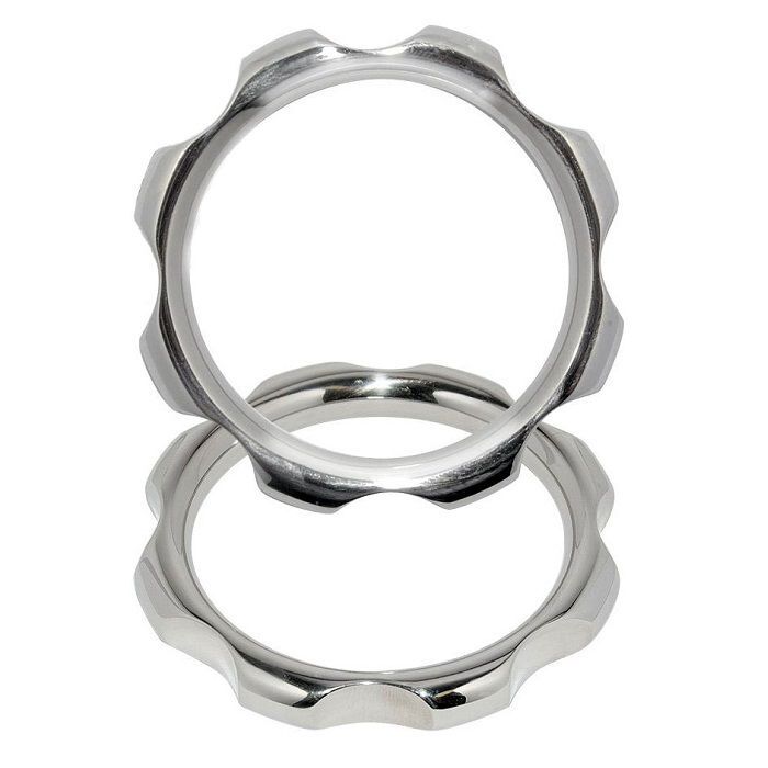 METAL HARD - METAL TORQUE RING FOR PENIS AND TESTICLES 50MM - Imagen 2