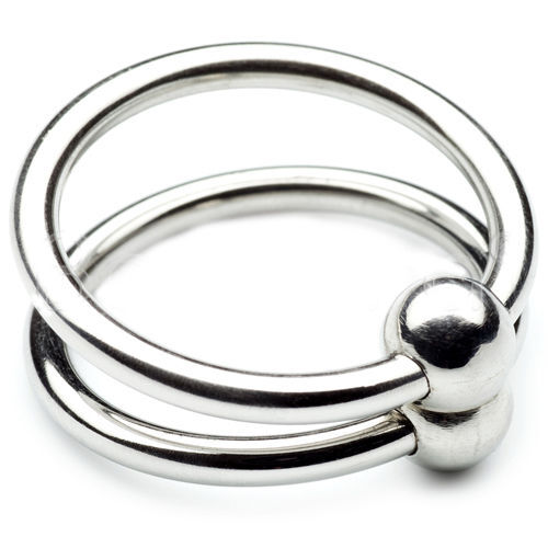 METAL HARD - DOUBLE GLANS RING 28MM - Imagen 2