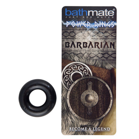 BATHMATE - BARBARIAN BLACK PENIS RING - Imagen 2