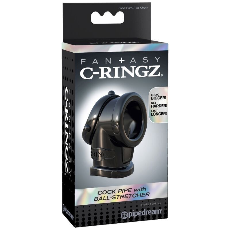 FANTASY C-RINGZ - COCK PIPE WITH BALL STRECH - Imagen 3