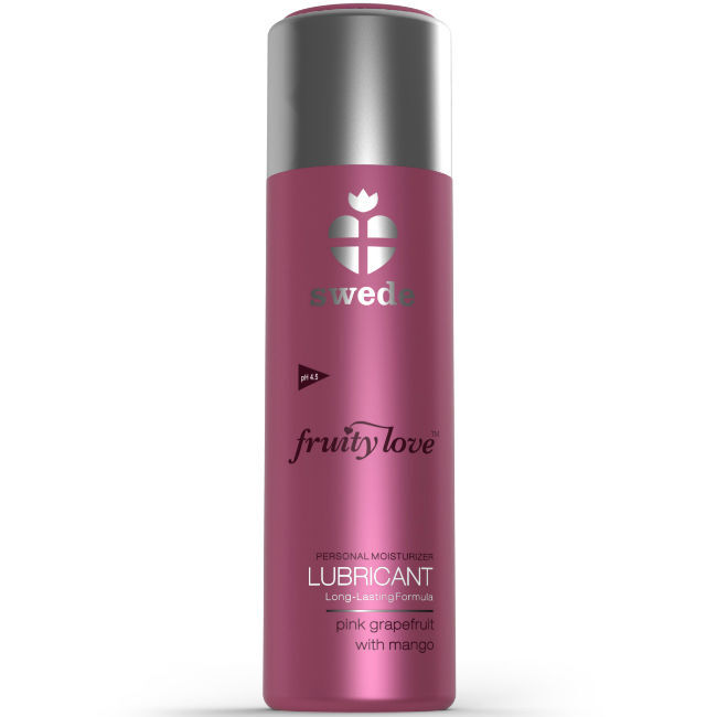SWEDE - FRUITY LOVE LUBRICANT PINK GRAPEFRUIT WITH MANGO 50 ML - Imagen 2