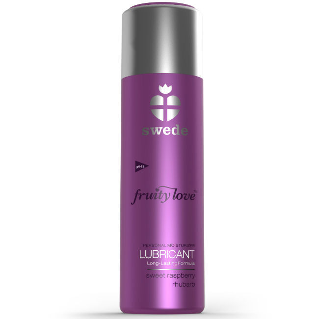 SWEDE - FRUITY LOVE LUBRICANT RASPBERRY RHUBARB 100 ML - Imagen 2