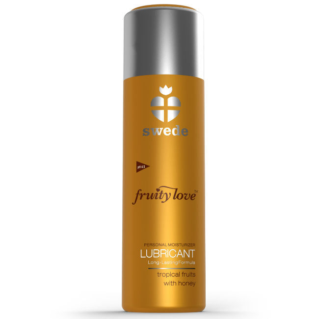 SWEDE - FRUITY LOVE LUBRICANT TROPICAL FRUIT HONEY 100 ML - Imagen 2