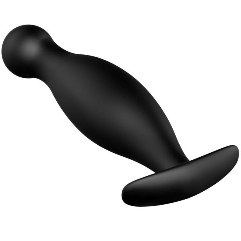 PRETTY LOVE - SILICONE ANAL PLUG 11.7 CM BLACK - Imagen 3