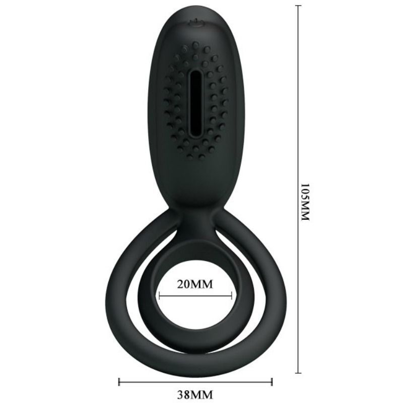 PRETTY LOVE - ESTHER VIBRATING RING WITH STIMULATOR - Imagen 5