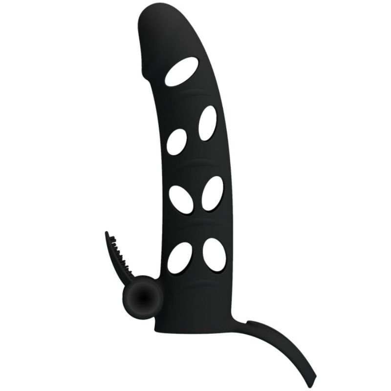 PRETTY LOVE - SILICONE COVER WITH VIBRATION 15.2 CM - Imagen 2