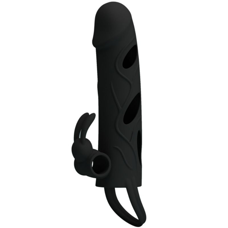 PRETTY LOVE - SILICONE COVER WITH VIBRATION 14 CM 1.0 - Imagen 2