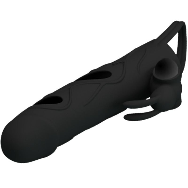 PRETTY LOVE - SILICONE COVER WITH VIBRATION 14 CM 1.0 - Imagen 3