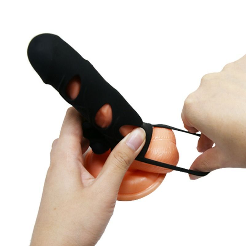 PRETTY LOVE - SILICONE COVER WITH VIBRATION 14 CM 1.0 - Imagen 5