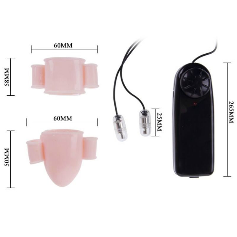 BAILE - ALFRED PENIS VIBRATOR COVERS WITH CONTROL - Imagen 4