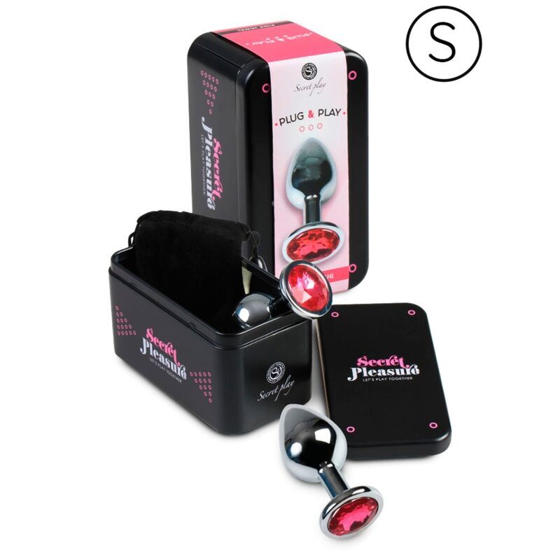 SECRETPLAY - PLUG ANAL ALUMINUM FUCHSIA 7 CM - Imagen 2