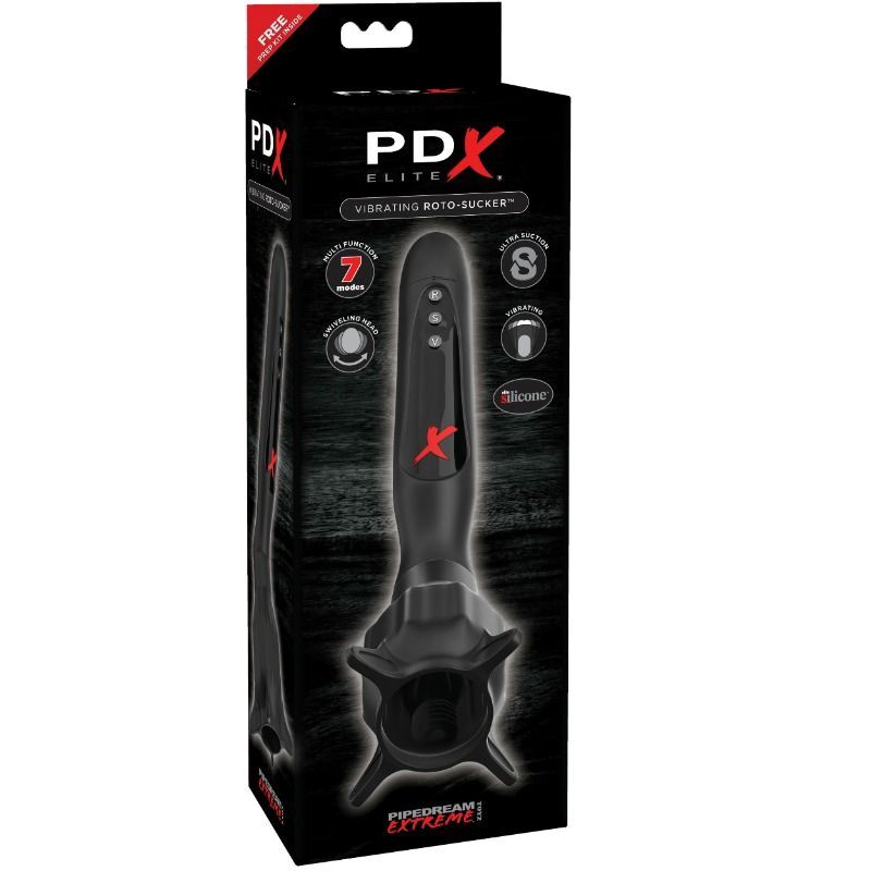 PDX ELITE - VIBRATING STIMULATOS WITH ROTO-SUCKER SUCTION - Imagen 2