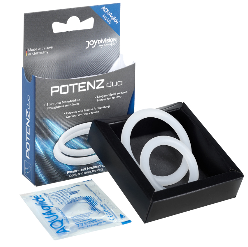 JOYDIVISION POTENZDUO - WHITE RINGS - M - Imagen 2