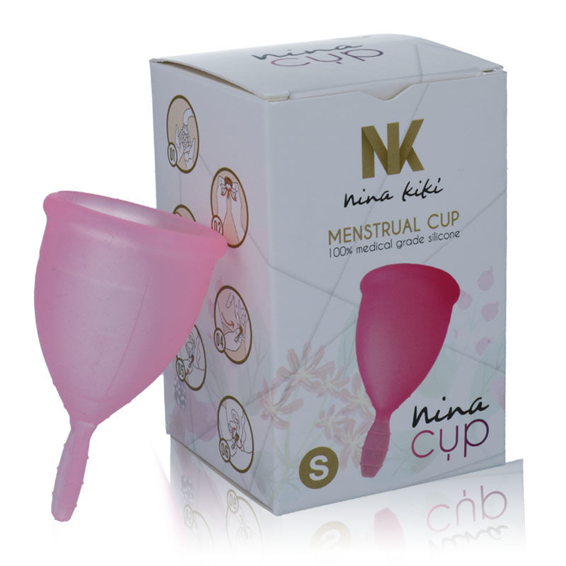 NINA KIKÍ - MENSTRUAL CUP PINK - SIZE S - Imagen 4