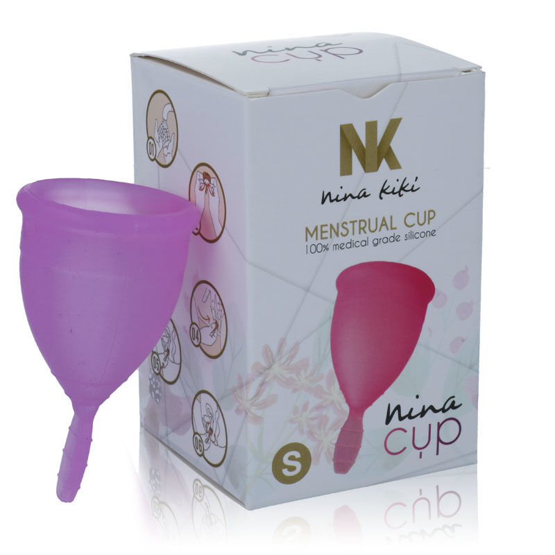 NINA KIKÍ - MENSTRUAL CUP PURPLE - SIZE S - Imagen 3