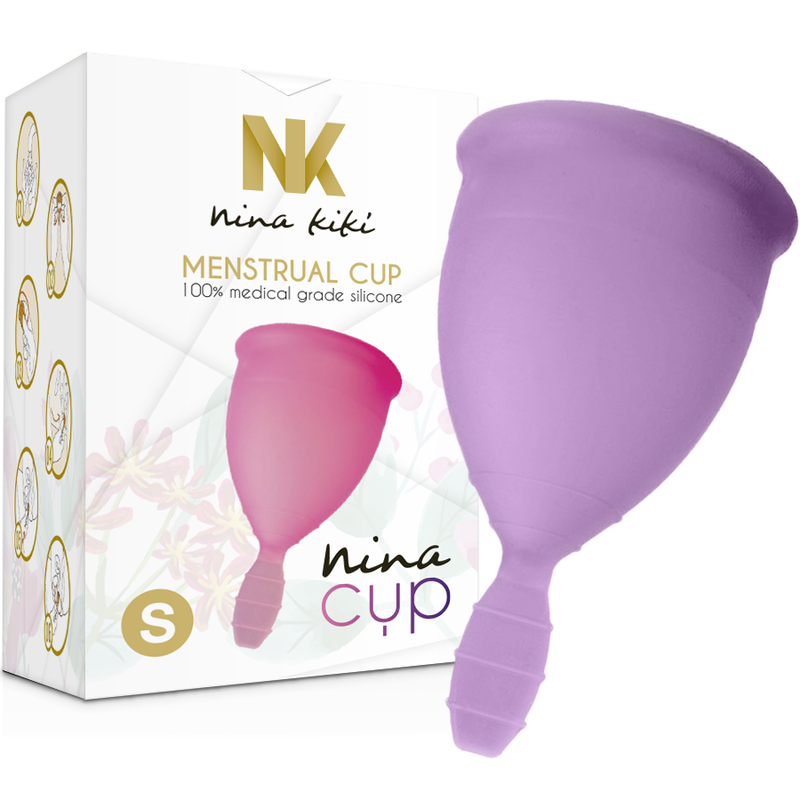 NINA KIKÍ - MENSTRUAL CUP PURPLE - SIZE S - Imagen 4