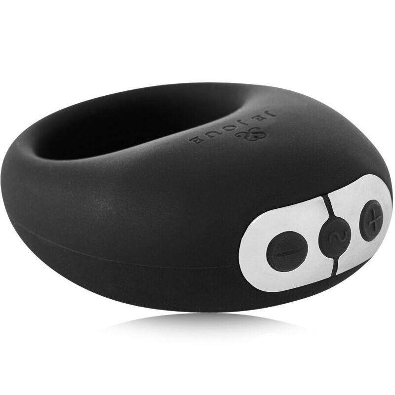 JE JOUE - MIO STRONG AND FLEXIBLE COCK RING BLACK - Imagen 2