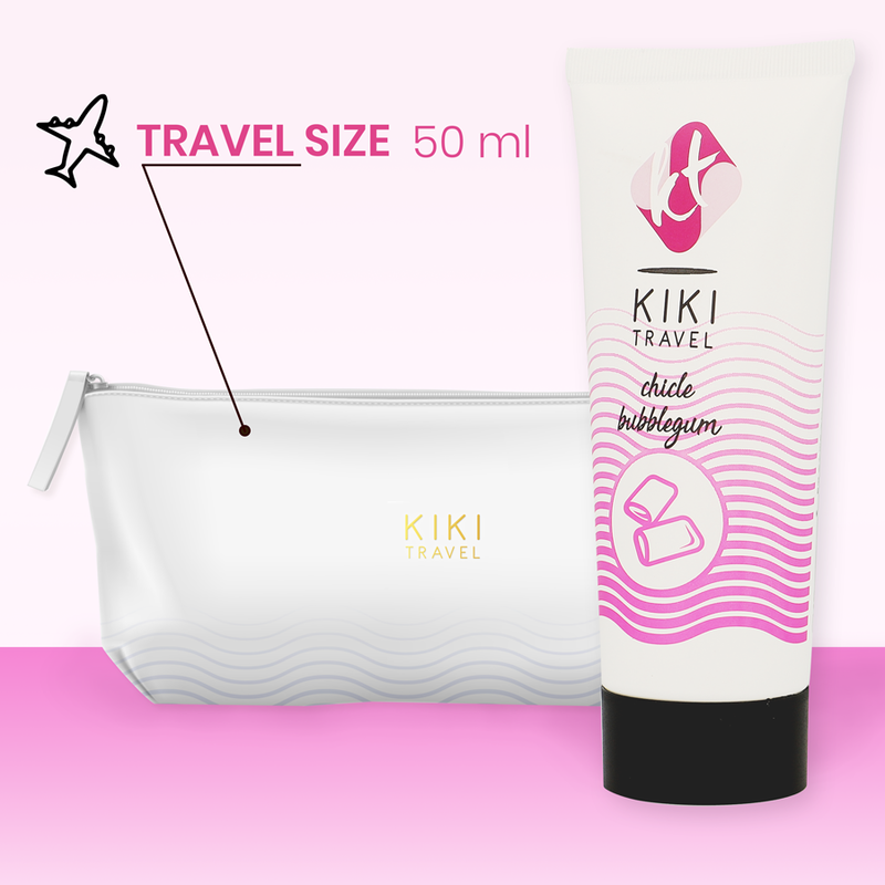 KIKÍ TRAVEL - BUBBLEGUM LUBRICANT 50 ML - Imagen 3