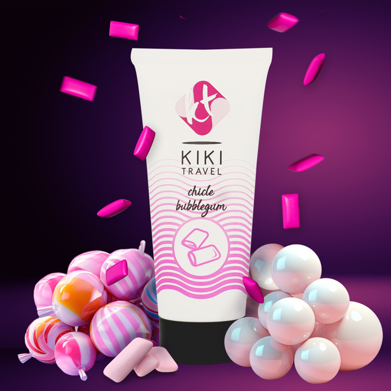 KIKÍ TRAVEL - BUBBLEGUM LUBRICANT 50 ML - Imagen 5