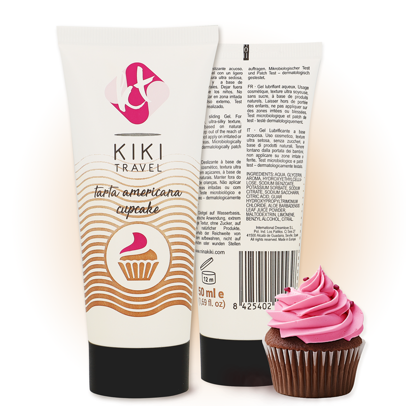 KIKÍ TRAVEL - CUPCAKE LUBRICANT 50 ML - Imagen 2