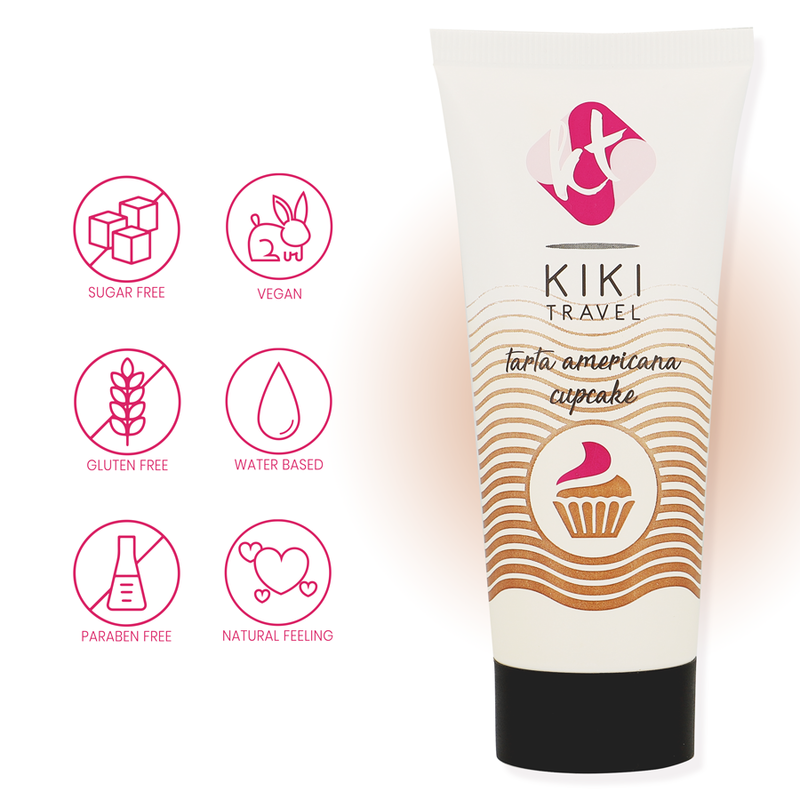 KIKÍ TRAVEL - CUPCAKE LUBRICANT 50 ML - Imagen 4