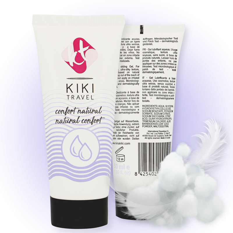 KIKÍ TRAVEL - CONFORT NATURAL LUBRICANT 50 ML - Imagen 2