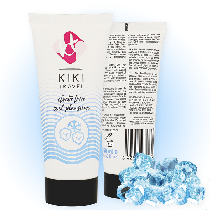 KIKÍ TRAVEL - COOLING EFFECT LUBRICANT 50 ML - Imagen 2