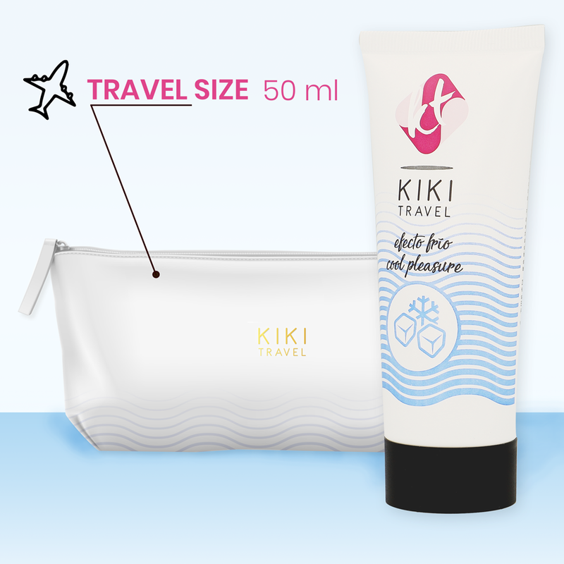 KIKÍ TRAVEL - COOLING EFFECT LUBRICANT 50 ML - Imagen 3