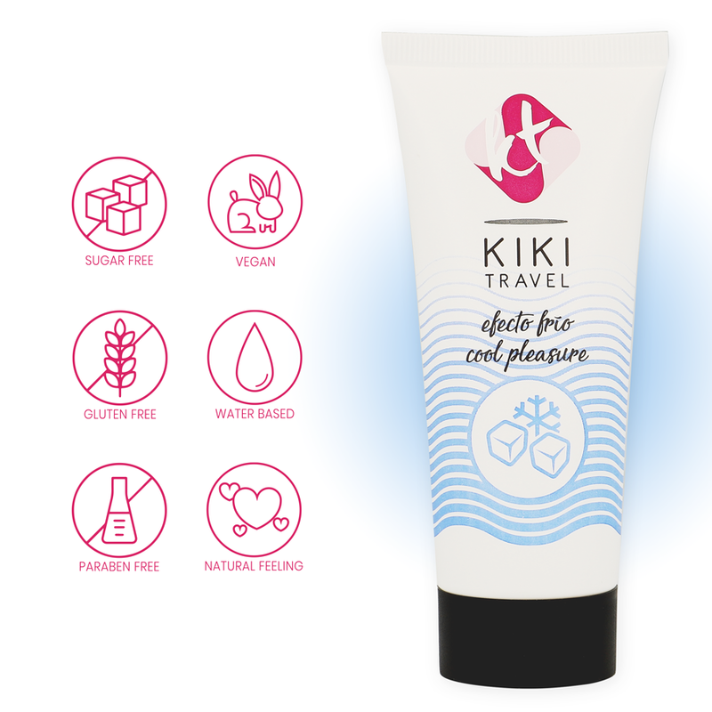 KIKÍ TRAVEL - COOLING EFFECT LUBRICANT 50 ML - Imagen 4