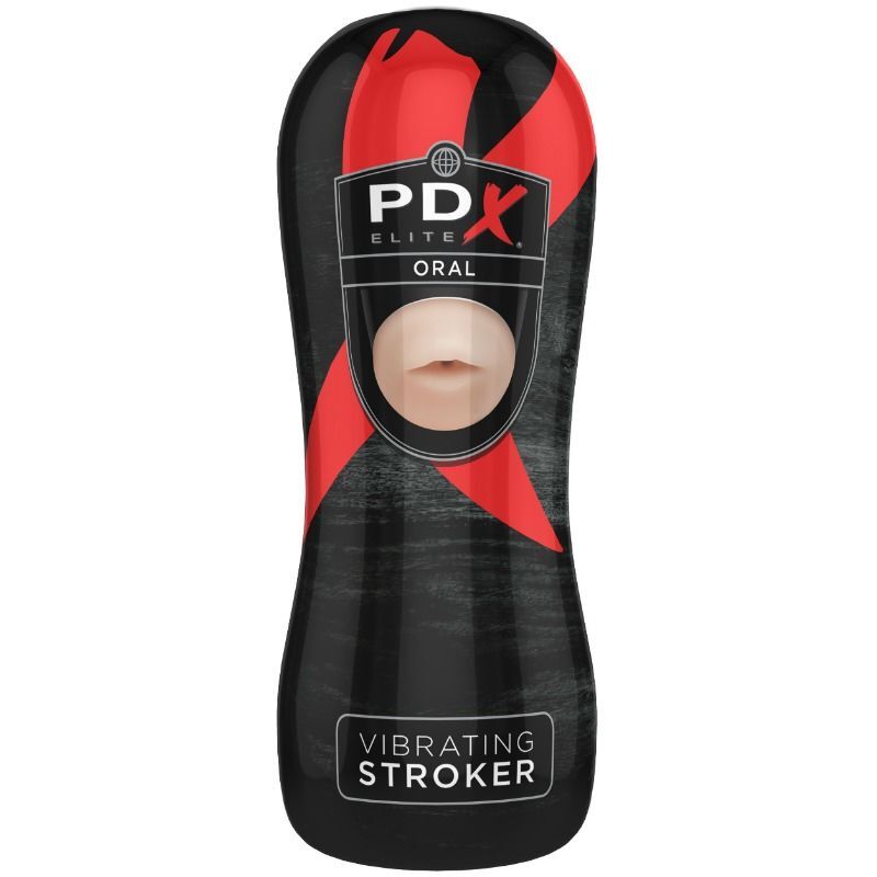 PDX ELITE - VIBRATING ORAL STROKER - Imagen 3