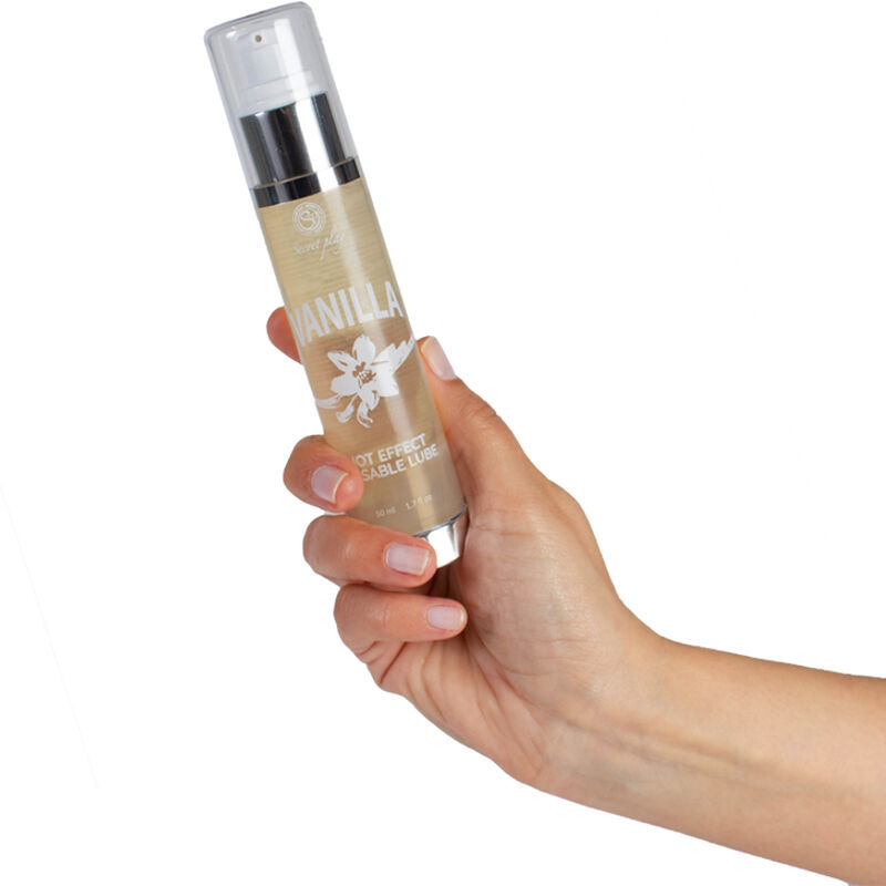 SECRETPLAY - LUBRICANT 2-1 HEAT EFFECT VANILLA 50 ML - Imagen 3