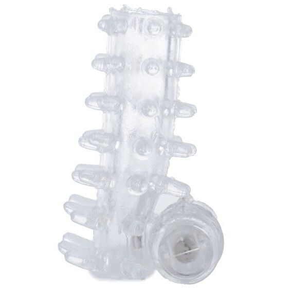 CASUAL LOVE - RING VIBRATING SLEEVE TRANSPARENT - Imagen 4