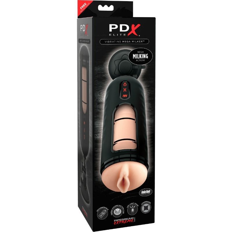 PDX ELITE - VIBRATING MEGA MILKER - Imagen 2