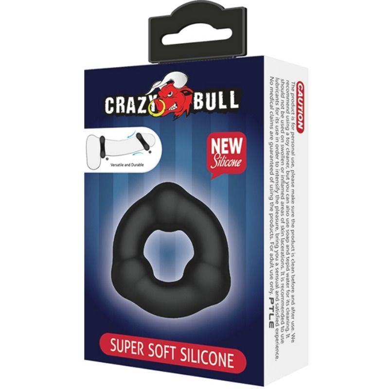 CRAZY BULL - SUPER SOFT SILICONE RING WITH NODULES - Imagen 5