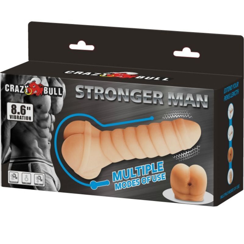 CRAZY BULL - MULTIFUNCTIONAL PENIS 21.8 CM - Imagen 5