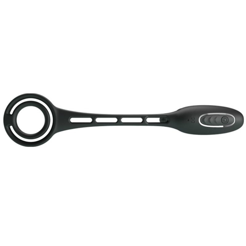 PRETTY LOVE - PENIS RINGS WITH VIBRATOR PLUG - Imagen 3