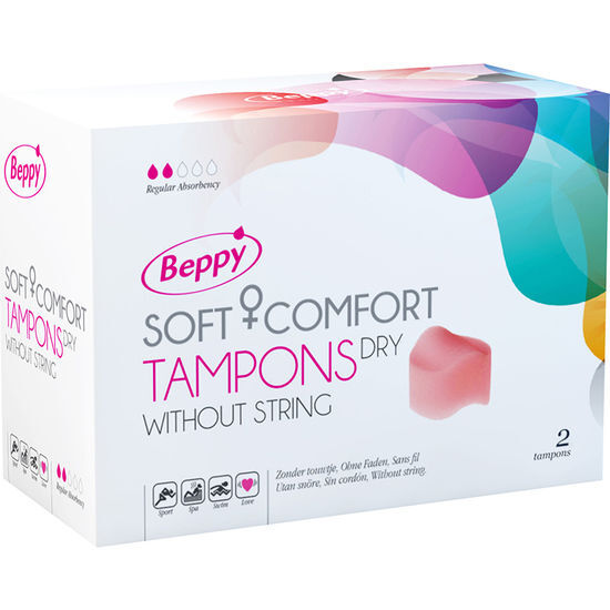 BEPPY - SOFT-COMFORT TAMPONS DRY 2 UNITS - Imagen 2
