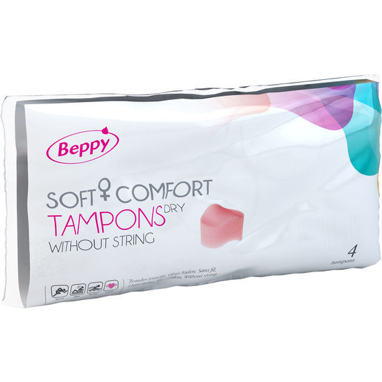 BEPPY - SOFT-COMFORT TAMPONS DRY 4 UNITS - Imagen 2